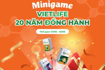 Minigame “Vietlife – 20 năm đồng hành”: Mừng sinh nhật lần thứ 20 của Vietlife Group